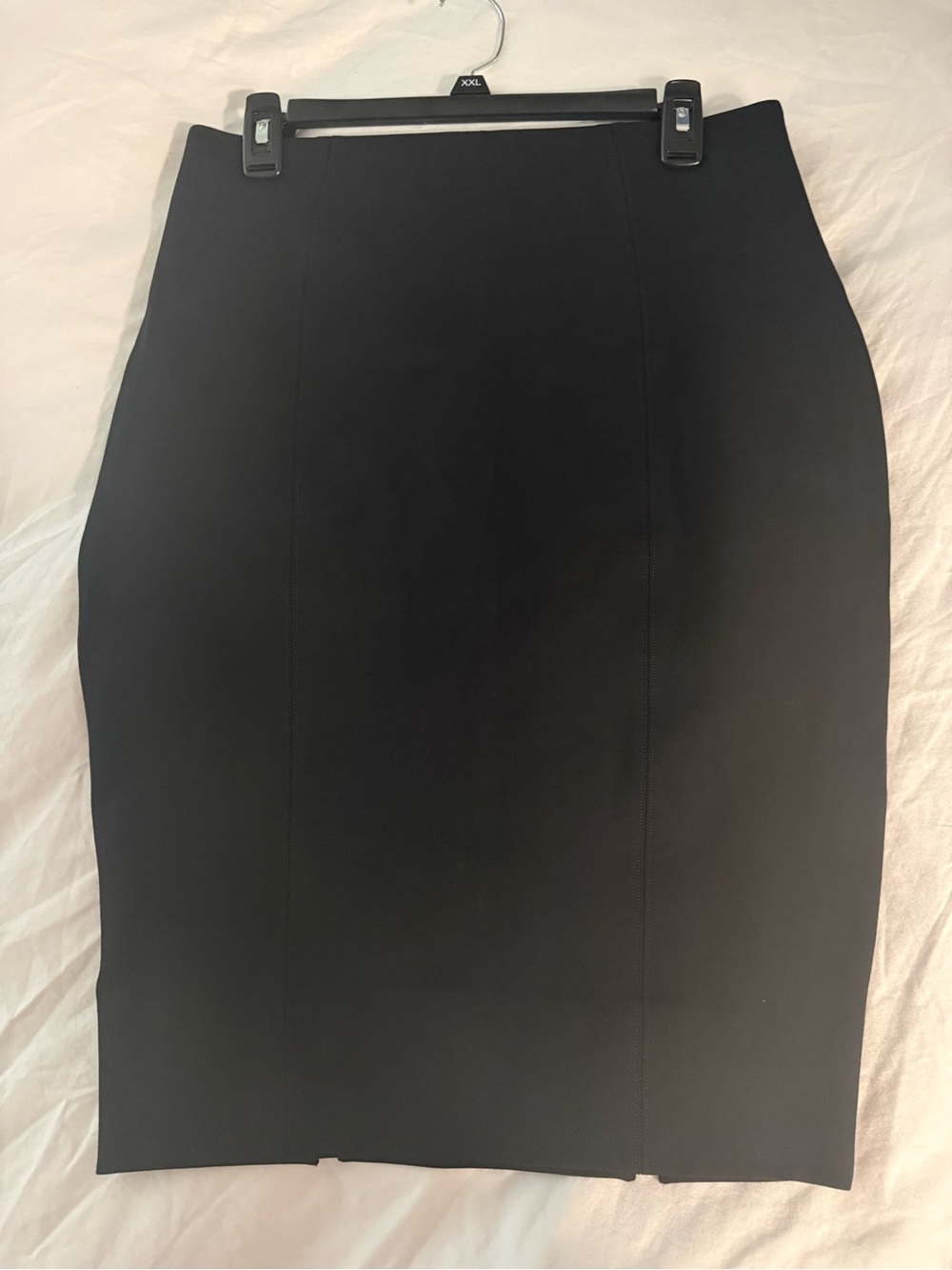 Spanx Classic Black Pencil Skirt - Sleek Office Staple